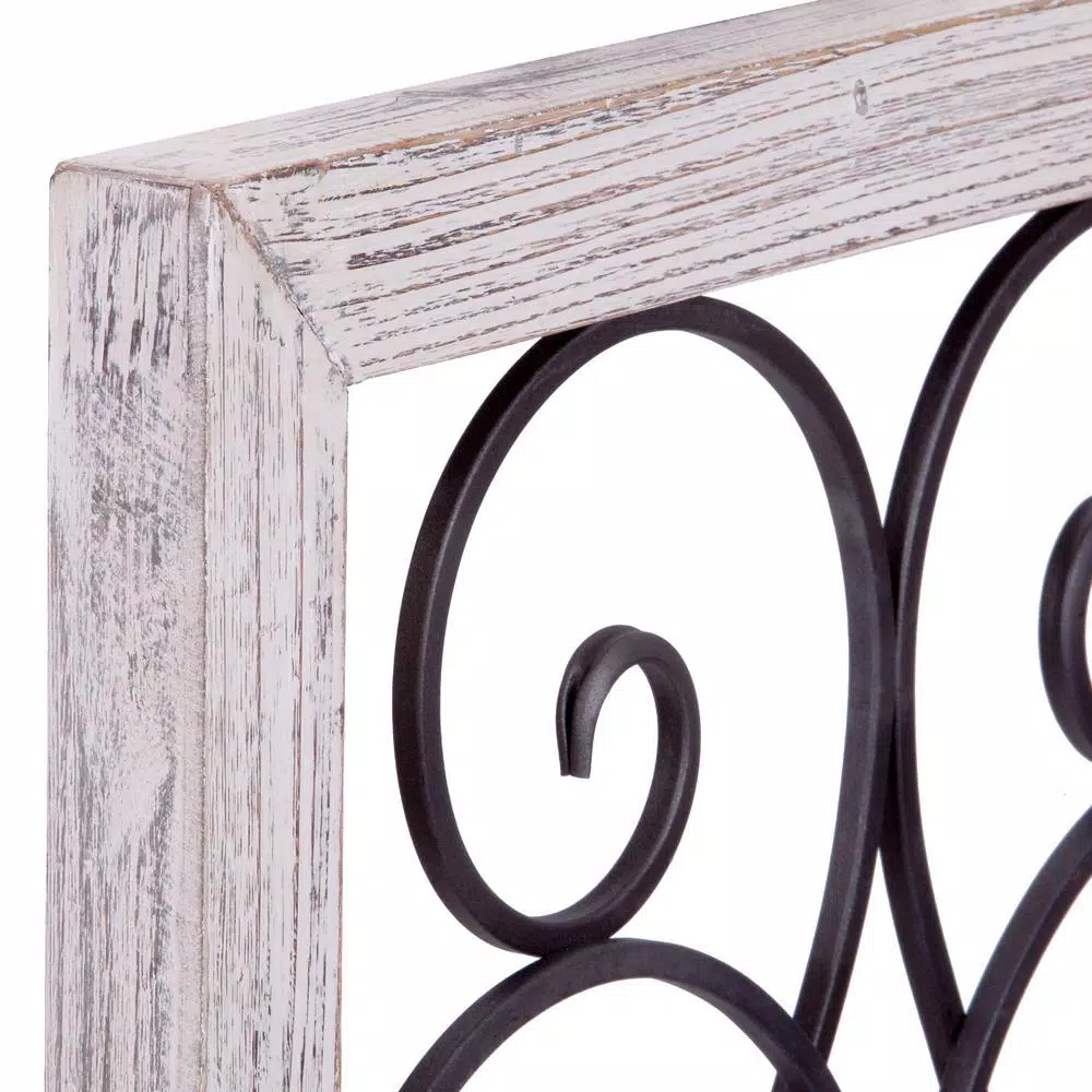 Pinnacle Rustic Round Wood and Patina Decorative Tree Wall Decor