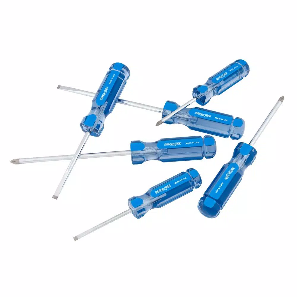 Channellock 6-Piece Phillips and Slotted Screwdriver Set
