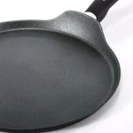 KOCH SYSTEME CS CS KOCHSYSTEME Munster 11 in. Black Forged Aluminum Nonstick Crepe Pan thumbnail 2