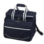 Unbranded Picnic at Ascot Deluxe Picnic Cooler Set for 4 - Bold Navy thumbnail 2