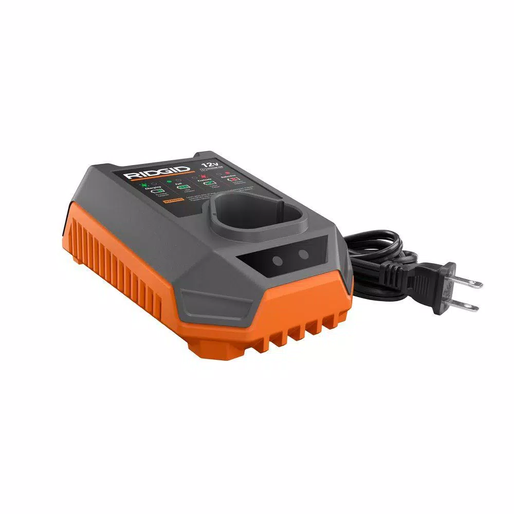 RIDGID 12V Lithium-Ion 3/8 in. Cordless 2-Speed Drill/Driver Kit