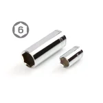 TEKTON 58-Piece 1/2 in. Drive 6-Point Socket and Ratchet Set, SAE & Metric thumbnail 5