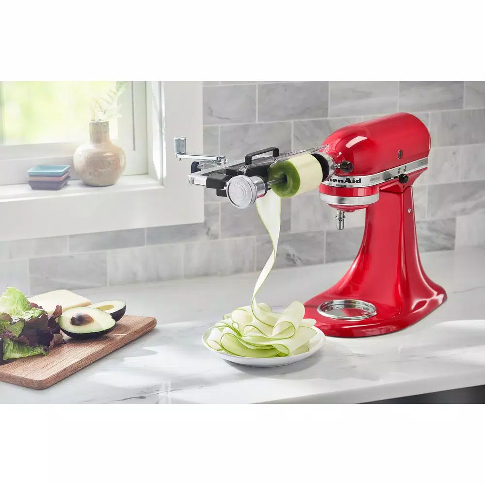 KitchenAid Vegetable Sheet Cutter Attachment for Stand Mixers, White