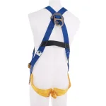 Werner BaseWear Standard Universal Safety Harness, 1 D-Ring, Blue thumbnail 4