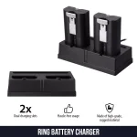 Wasserstein Charging Station for Ring Compatible Rechargeable Batteries thumbnail 2