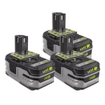 Ryobi 18V ONE+ LITHIUM+ HP 4.0 Ah High Capacity Battery 3-Pack thumbnail 1