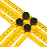 POWERTEC Universal Angle Template Tool, 10 in. Multi-Angle Ruler for Precise Measuring and Tracing thumbnail 4