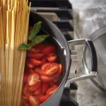 Calphalon Select by Calphalon 6 Qt. Hard-Anodized Nonstick Stock Pot with Glass Lid, Black thumbnail 5