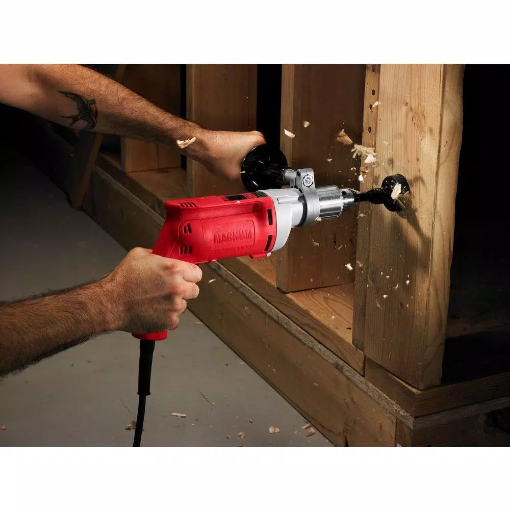 Milwaukee 1/2 in. Magnum Corded Drill, 8 Amp, 850 RPM