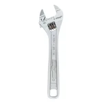 Channellock 804S 4 in. Slim Jaw Chrome Adjustable Wrench thumbnail 1