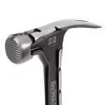 DEWALT 22 oz. Steel Framing Hammer with Rip Claw and Magnetic Nail Starter thumbnail 4