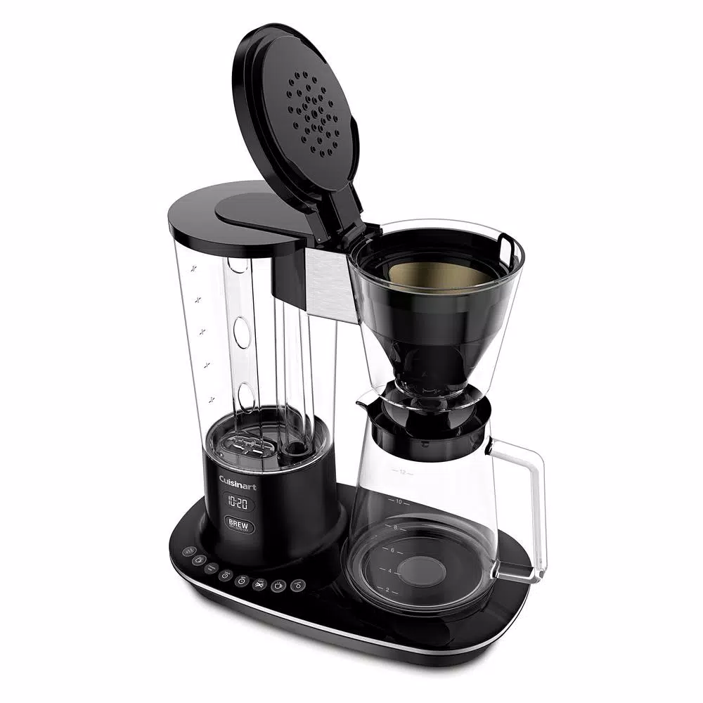 Cuisinart 12-Cup Programmable Drip Coffee Maker with Brew Strength Control, Black