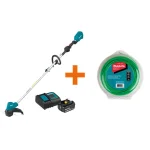 Makita 18V LXT Brushless Cordless String Trimmer Kit with 4.0 Ah Battery, Charger, and 400ft Trimmer Line thumbnail 1