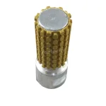 Toolocity 1 in. Wet Diamond Polishing Drum Wheel, 800 Grit, 5/8-11 Thread thumbnail 2