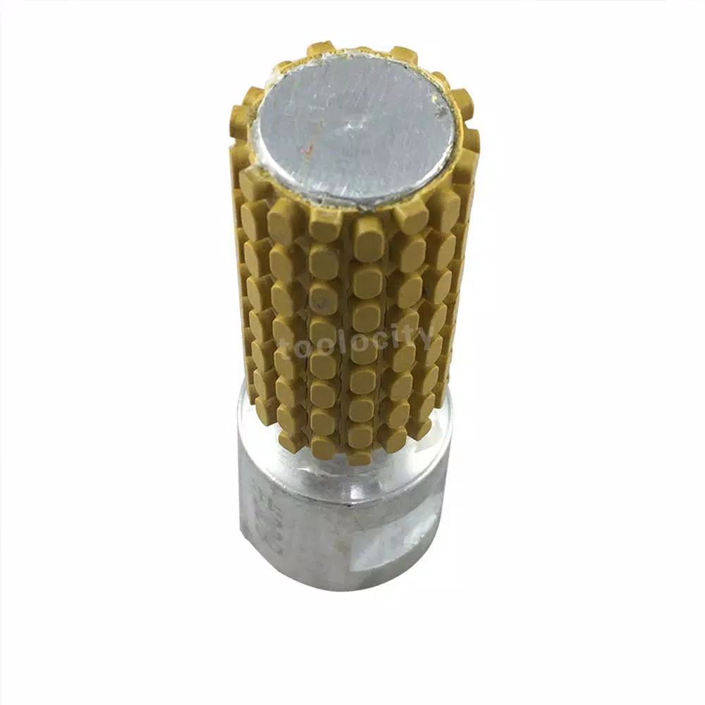 Toolocity 1 in. Wet Diamond Polishing Drum Wheel, 800 Grit, 5/8-11 Thread