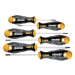 Felo Torx Ergonic Screwdriver Set, 6-Piece Chrome-Molybdenum-Vanadium Steel Hand Tool Set thumbnail 1