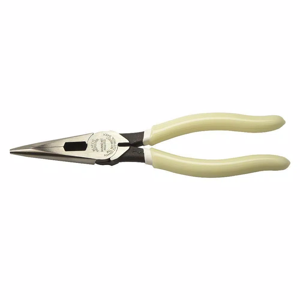 Klein Tools Hi-Viz Long-Nose Side Cutting Pliers