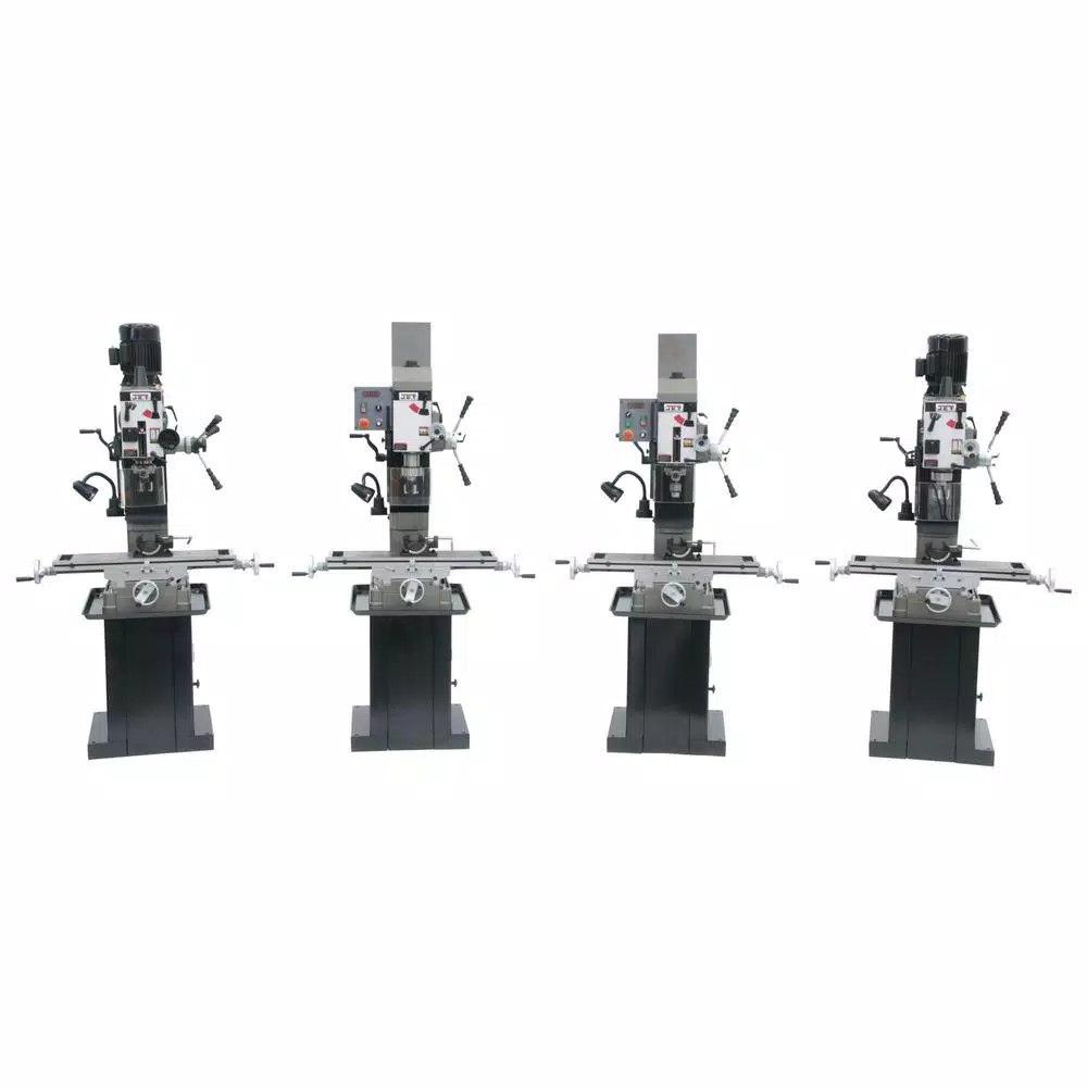 JET JMD-45GH Geared Head Square Column Mill Drill Press, 115V/230V