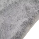 Noble House Toscana Timeless Grey Faux Fur Throw Blanket, 60 x 50 in. thumbnail 2