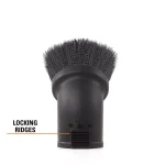 RIDGID 2-1/2 in. Locking Round Dusting Brush for Wet/Dry Vacuums thumbnail 2