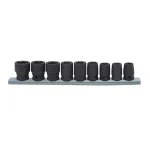 Husky 3/8 in. Drive Metric Impact Socket Set, 9-Piece thumbnail 1