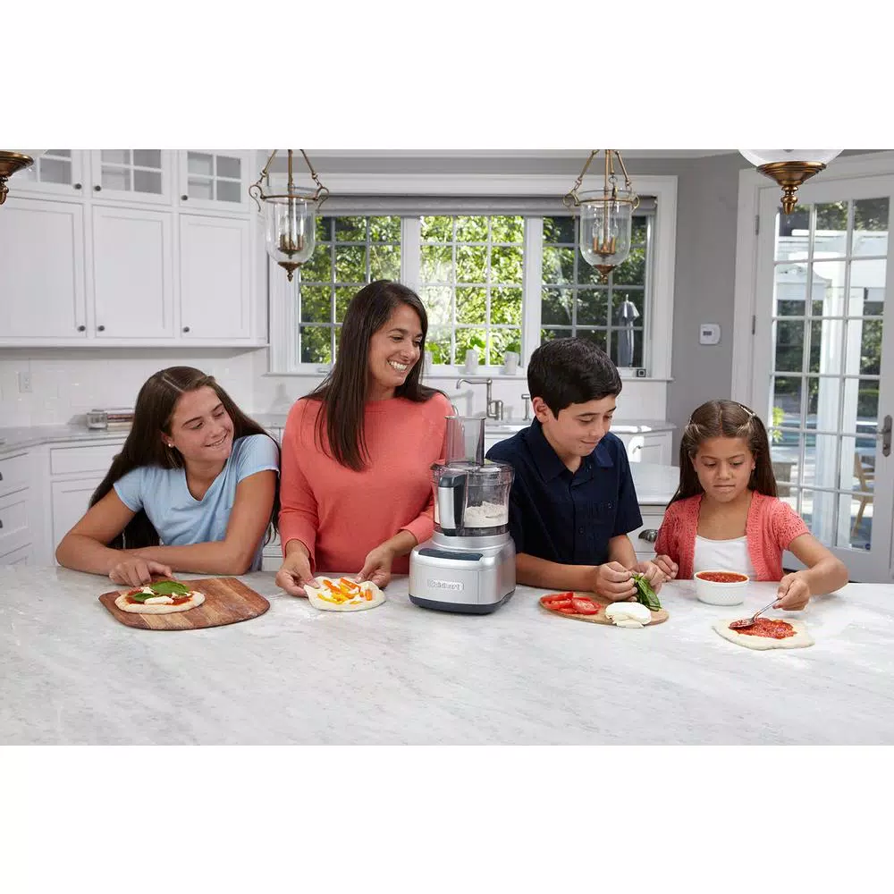 Cuisinart Elemental 8-Cup Food Processor, 350-Watt, Silver