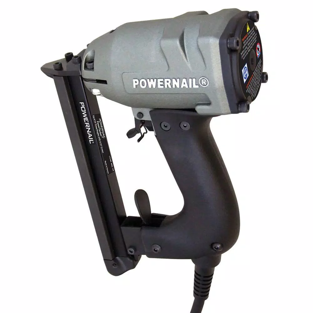 POWERNAIL Model 54E Professional Electric Carpet Stapler, 3/16 in. Crown, 9/16 in. Leg