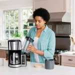 Ninja 12-Cup Programmable Drip Coffee Maker, Black Stainless Steel thumbnail 7