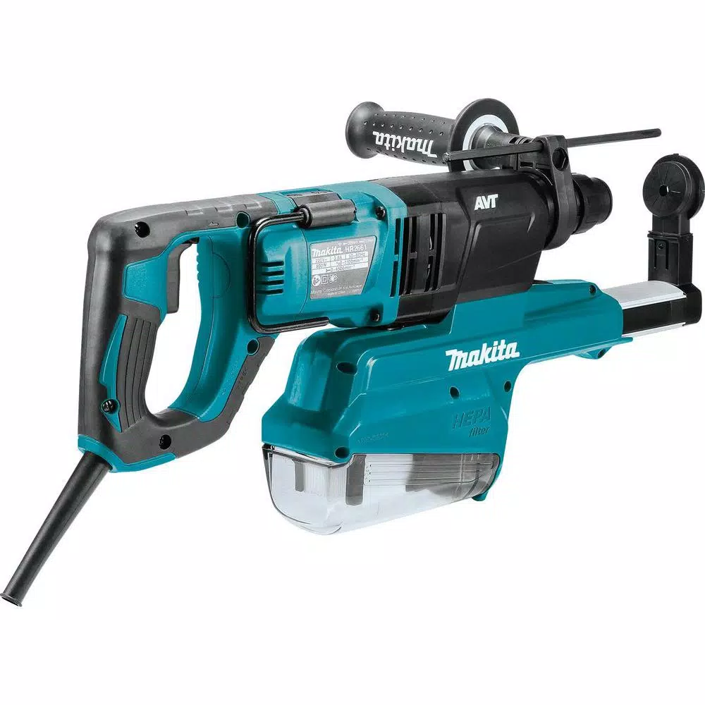 Makita HR2661 1 in. AVT Rotary Hammer with HEPA Dust Extractor, SDS-Plus, D-Handle