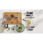 OXO Good Grips Stainless Steel Kitchen and Herb Scissors with Herb Stripper thumbnail 6