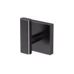 Gatco Elevate Robe Hook, Matte Black, Modern Minimalist Metal thumbnail 1