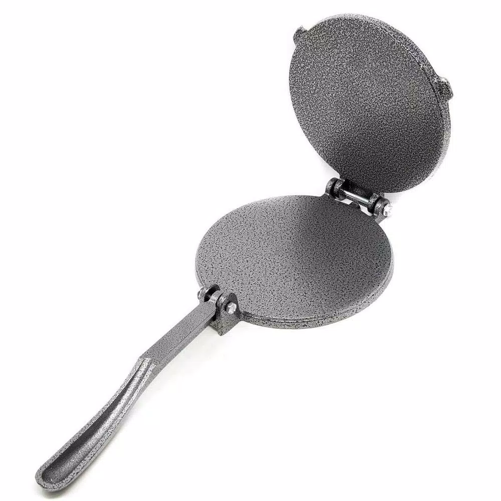 Alpha Living 7.5 in. Heavy Duty Cast Iron Tortilla Press