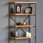 Bedford Clock Collection Redwood Mantel Clock with Chimes, Classic Wood Case with Roman Numeral Dial thumbnail 6