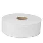 Boardwalk JRT Jumbo 2-Ply White Bath Tissue, 2,000 ft. per Roll (6 Rolls per Carton) thumbnail 2