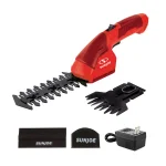 Sun Joe HJ604C 2-in-1 Cordless 7.2V Grass Shear and Hedge Trimmer, Red thumbnail 1