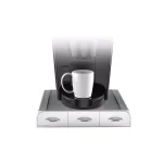 Mind Reader 36 Capacity Single Serve Coffee Pod Holder Drawer, Silver - Compatible with Keurig, Dolce Gusto, CBTL & Verismo thumbnail 5