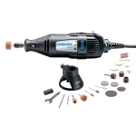 Dremel 200 Series Dual Speed Corded Rotary Tool Kit with 21 Accessories thumbnail 1