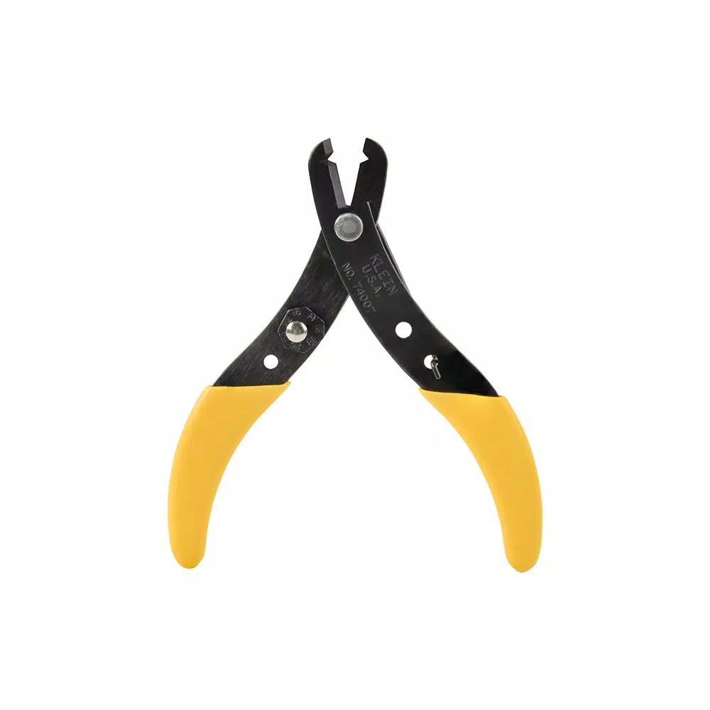 Klein Tools 5 in. Adjustable Wire Stripper and Cutter for 12-24 AWG Stranded and 14-26 AWG Solid Wire