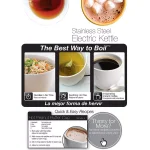 Aroma 1.7L Stainless Steel Electric Kettle, 7-Cup Capacity thumbnail 6
