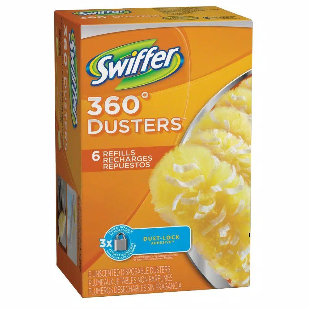 Swiffer 360 Degree Duster Unscented Disposable Refills, 6-Pack