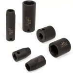 Stark 44-Piece 3/8 in. Drive Impact Socket Set with Shallow and Deep SAE & Metric Sockets thumbnail 4