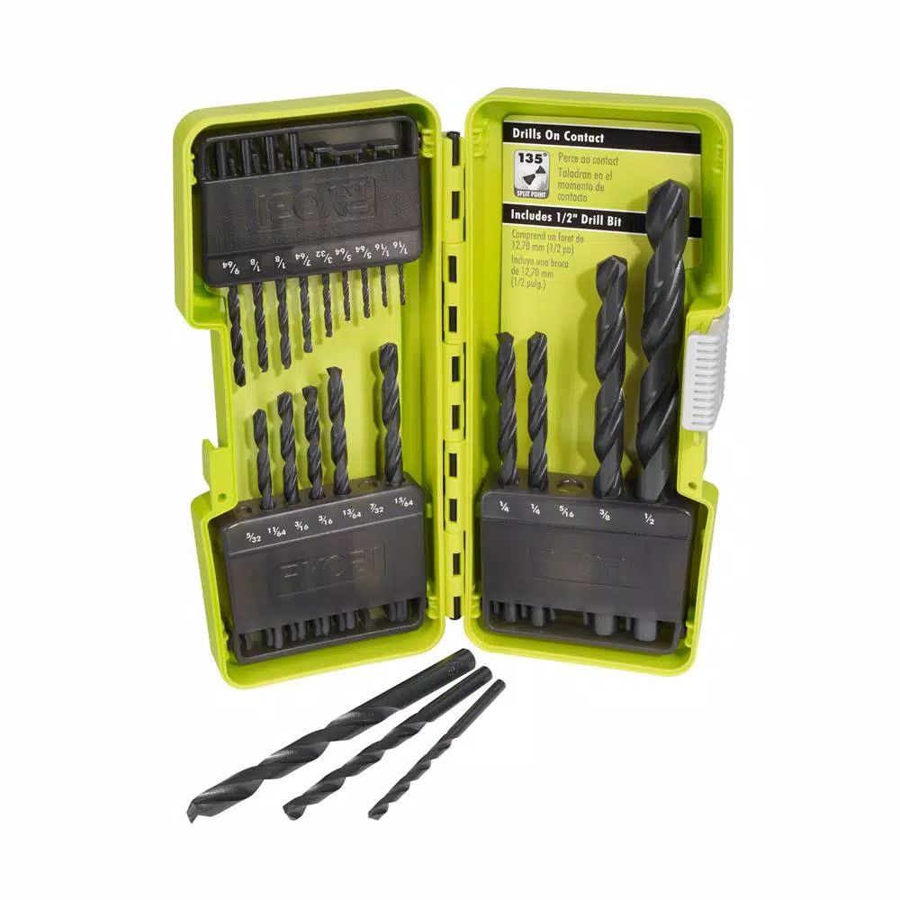 RYOBI 61-Piece Drill Bit and Impact Rated Driving Bit Set