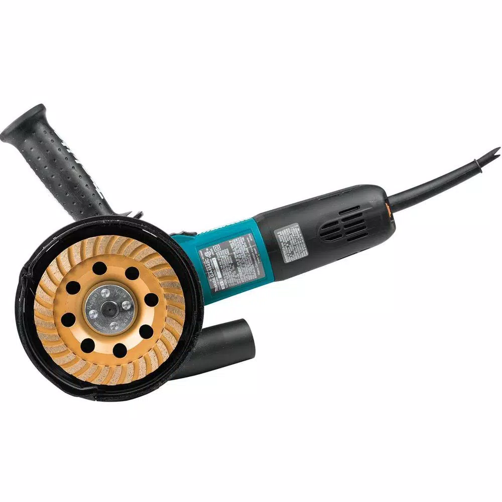 Makita 5 in. Turbo Low-Vibration Diamond Cup Wheel for Angle Grinders