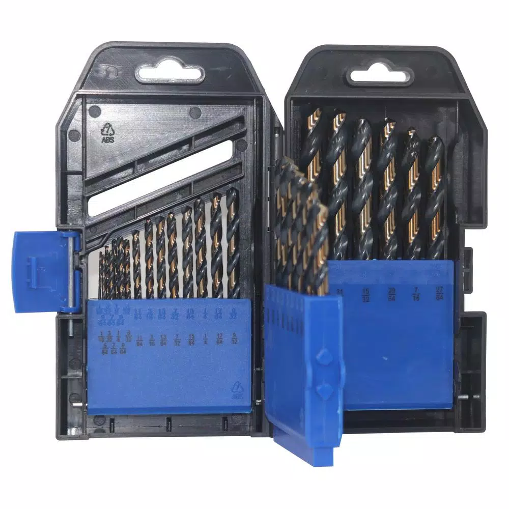 Drill America KFD 29-Piece High-Speed Steel Killer Force Twist Drill Bit Set