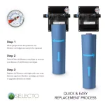 Selecto SuperPlus 20 in. Single Canister 3-Stage Whole House Water Filtration System thumbnail 3