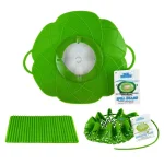 Southern Homewares Boil Buddies 3-Piece Green Silicone Cooking Accessory Set thumbnail 1