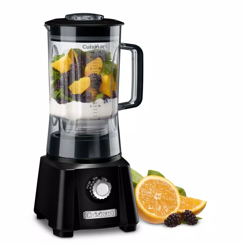 Cuisinart Velocity 48 oz. 2-Speed Matte Black Countertop Blender, 600W