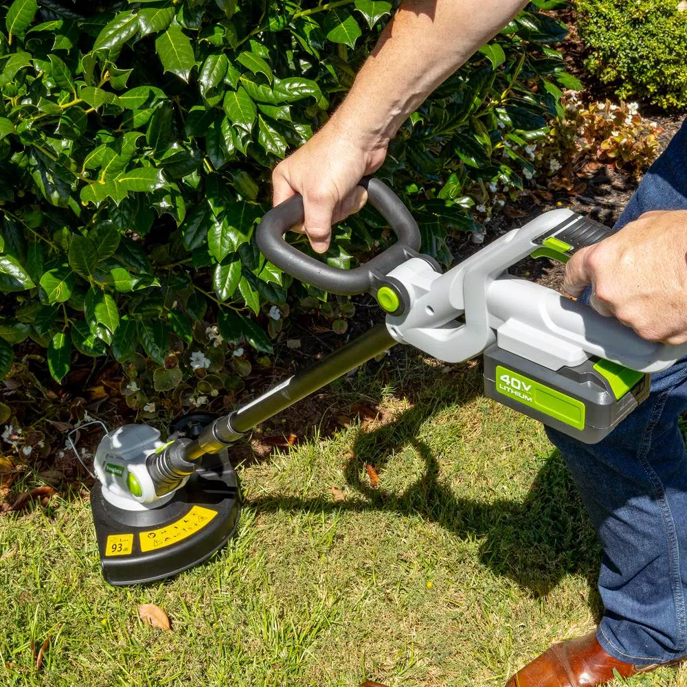 PowerSmith PGT140 40V Cordless String Trimmer and Edger with 2.5 Ah Battery and Charger