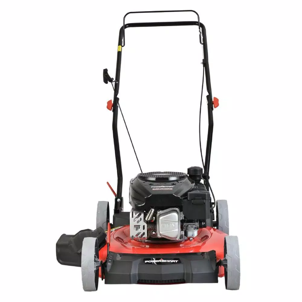 PowerSmart Power Smart DB2321CR 21 in. 2-in-1 170cc Gas Walk Behind Push Lawn Mower