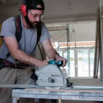 Makita 18V X2 LXT Brushless 6-1/2" Plunge Circular Saw (Tool Only) with 55T Carbide Blade thumbnail 6